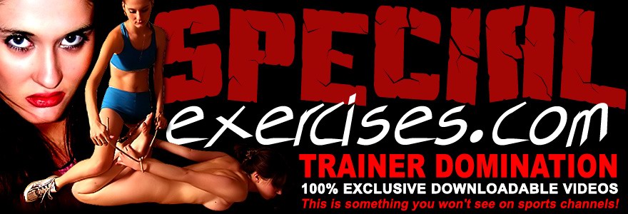 lesbian domination, lesbian bdsm, nude sports, nude workout, nude gymnasticst